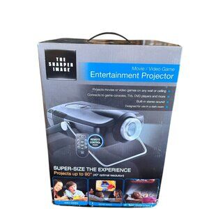 The Sharper Image Entertainment Projector